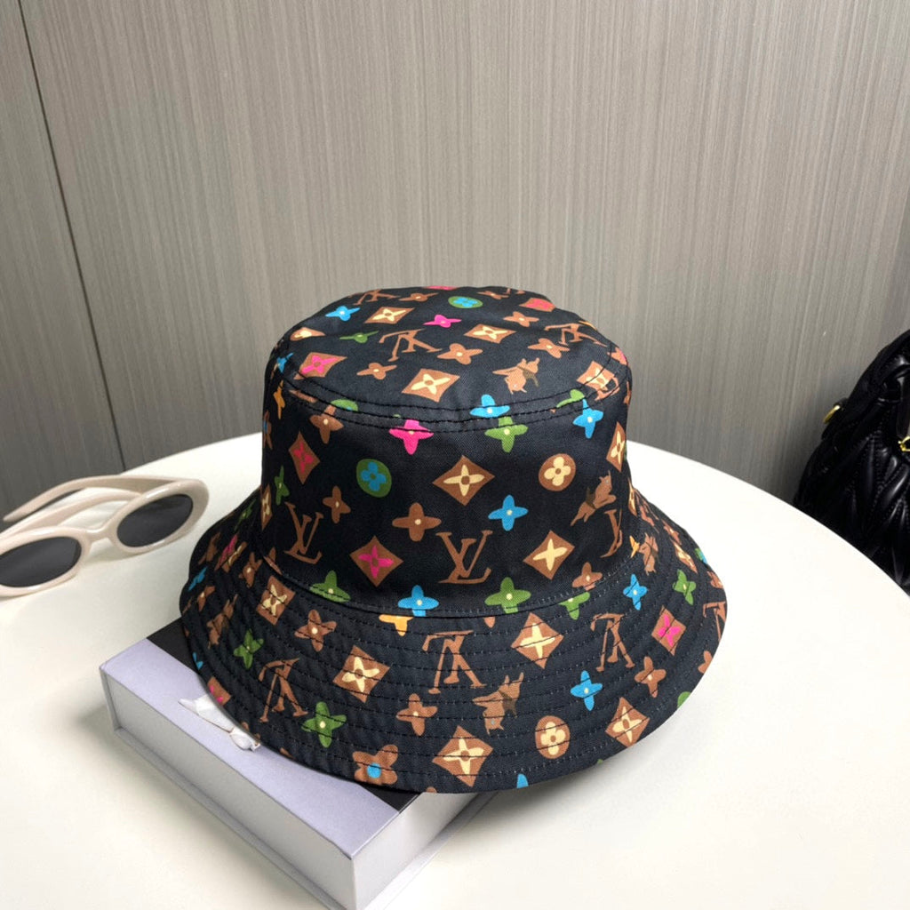 LOUIS VUITTON DOUBLE-SIDED BUCKET HAT COLORFUL 433363