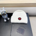 LOUIS VUITTON BEANIE HAT IN WHITE WOOL AND RABBIT FUR 433475
