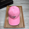 PRADA BASEBALL HAT IN HOT PINK RE-NYLON 214513