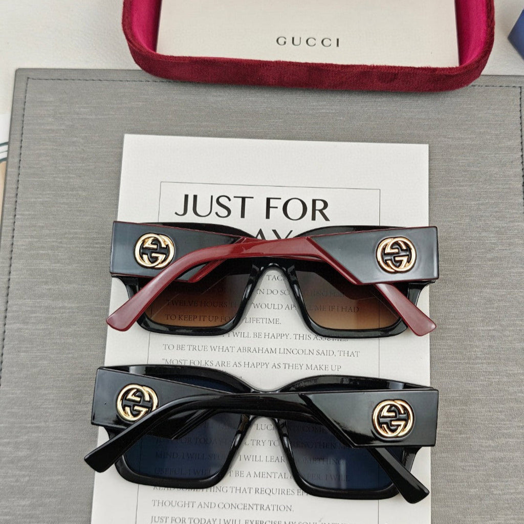 GUCCI SQUARE FRAME SUNGLASSES 69101 IN ACETATE