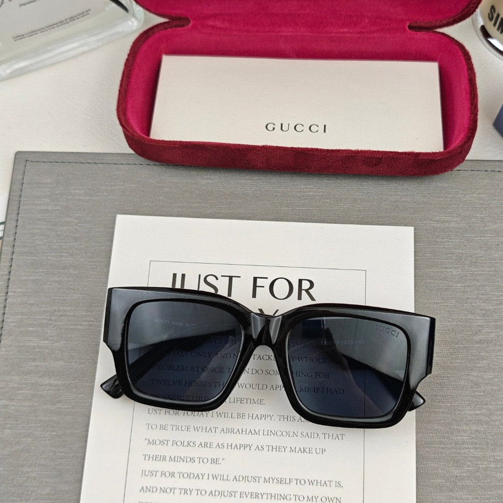 GUCCI SQUARE FRAME SUNGLASSES 69101 IN ACETATE