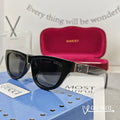 GUCCI CAT EYE FRAME SUNGLASSES 55132 IN ACETATE