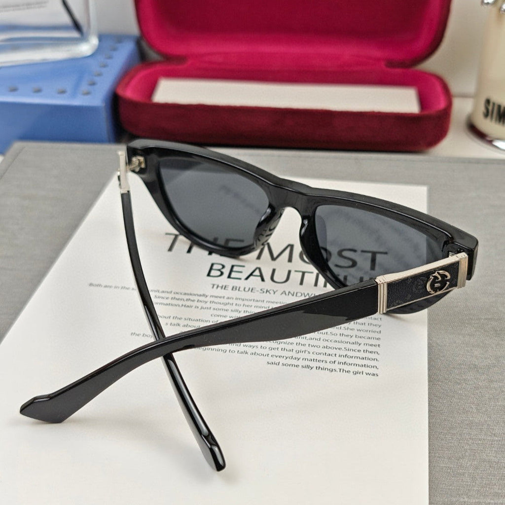 GUCCI CAT EYE FRAME SUNGLASSES 55132 IN ACETATE