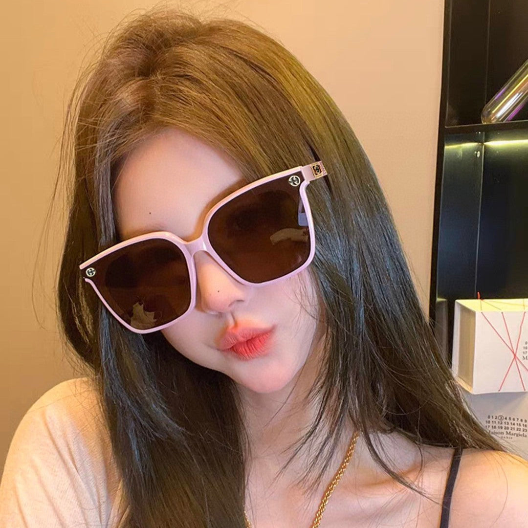 GUCCI BUTTERFLY FRAME SUNGLASSES 53028 IN ACETATE