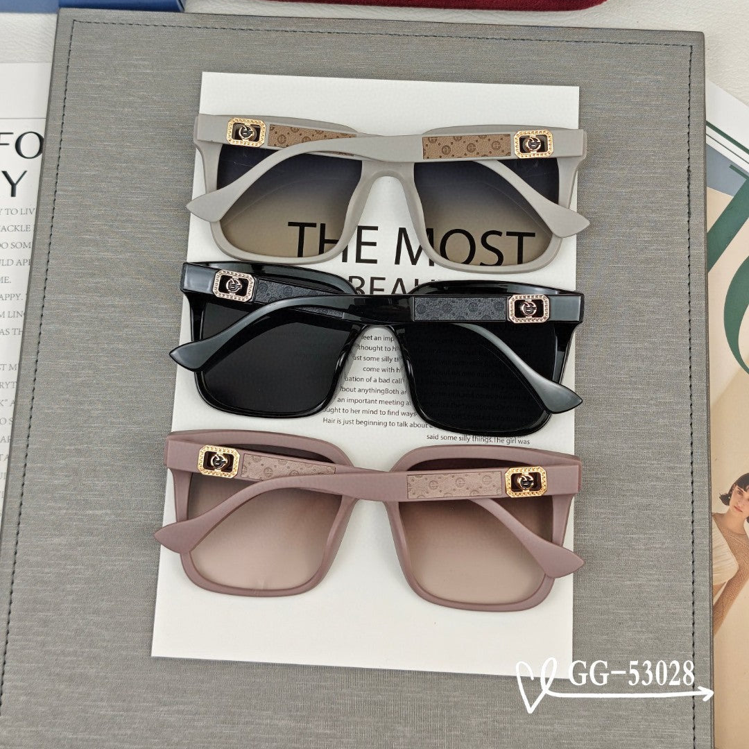 GUCCI BUTTERFLY FRAME SUNGLASSES 53028 IN ACETATE