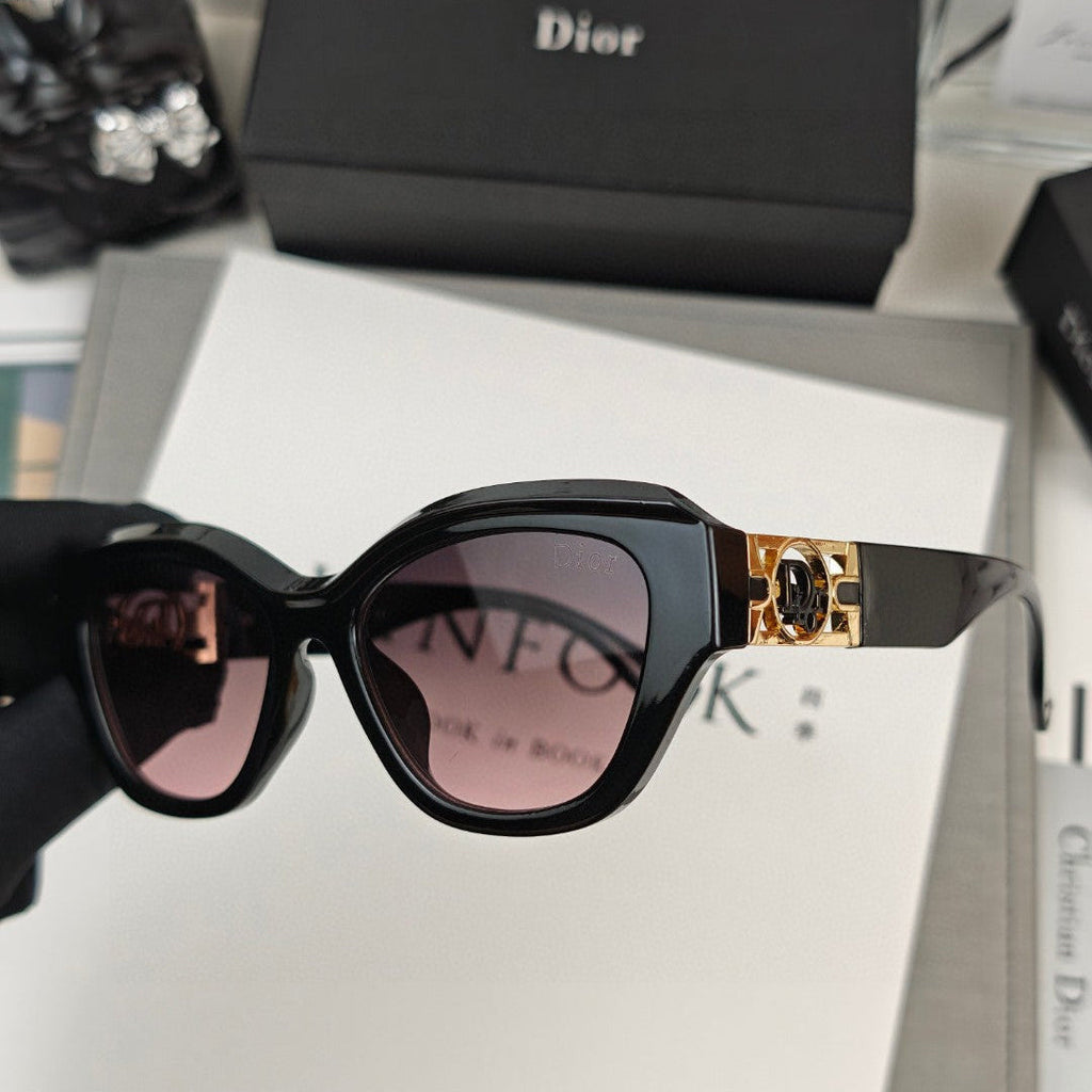 DIOR CAT EYE SUNGLASSES 58049 IN ACETATE