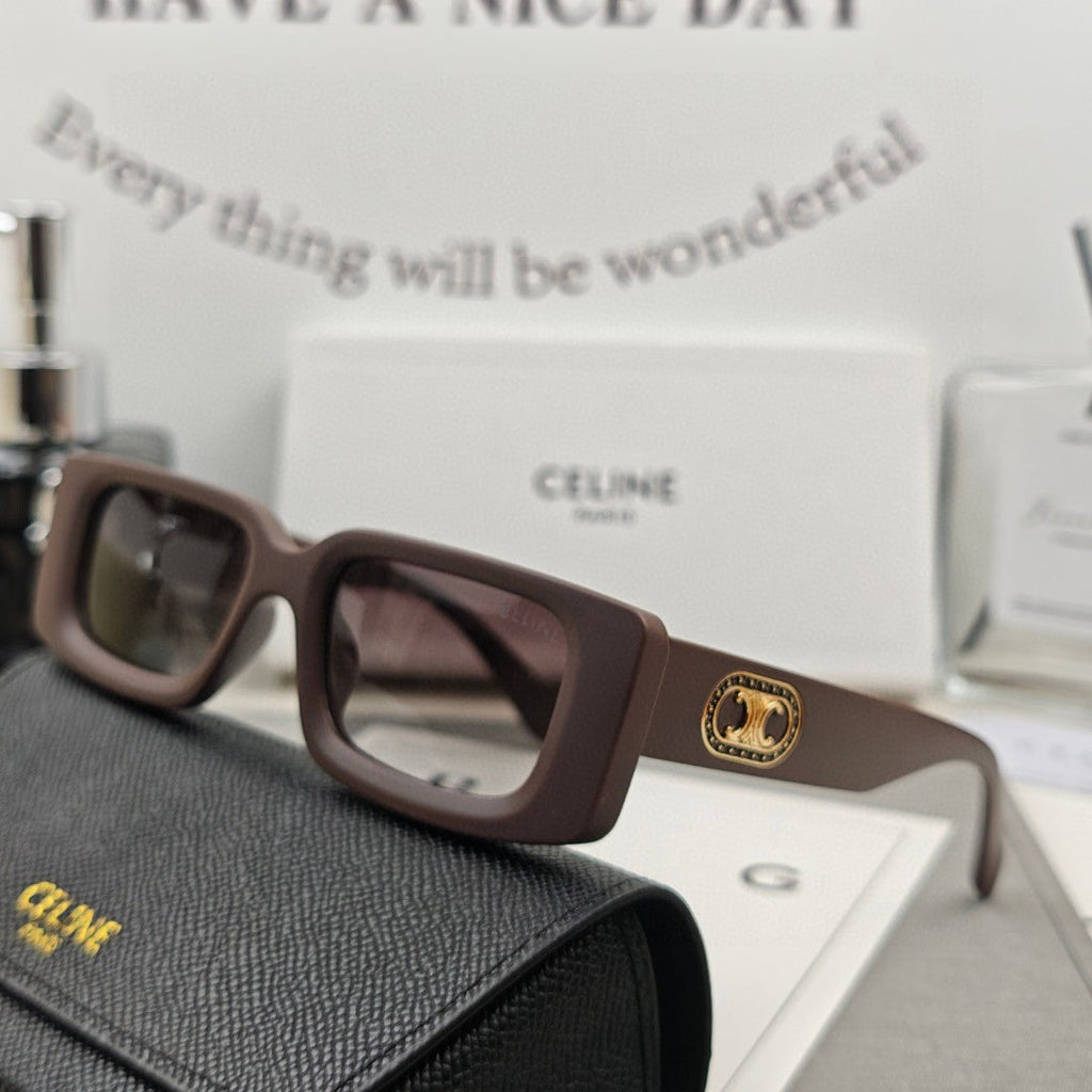 CELINE TRIOMPHE SKATE SUNGLASSES 566599 IN ACETATE