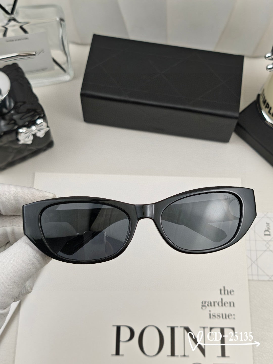 DIOR MONTAIGNE SUNGLASSES 25135 IN ACETATE