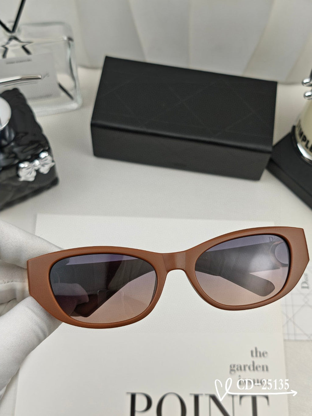 DIOR MONTAIGNE SUNGLASSES 25135 IN ACETATE