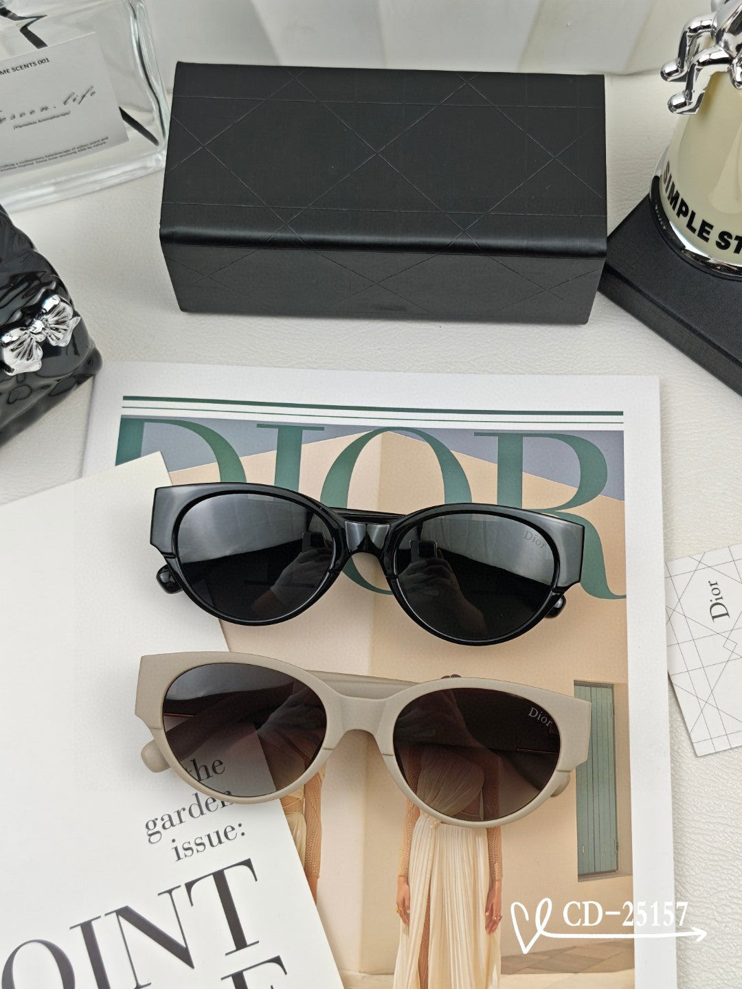 DIOR MONTAIGNE SUNGLASSES 25157 IN ACETATE