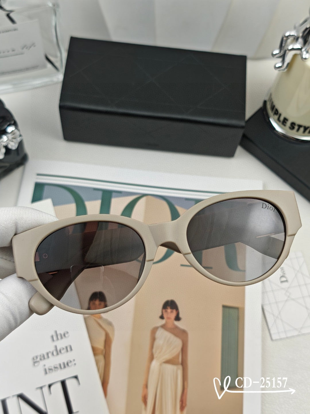 DIOR MONTAIGNE SUNGLASSES 25157 IN ACETATE