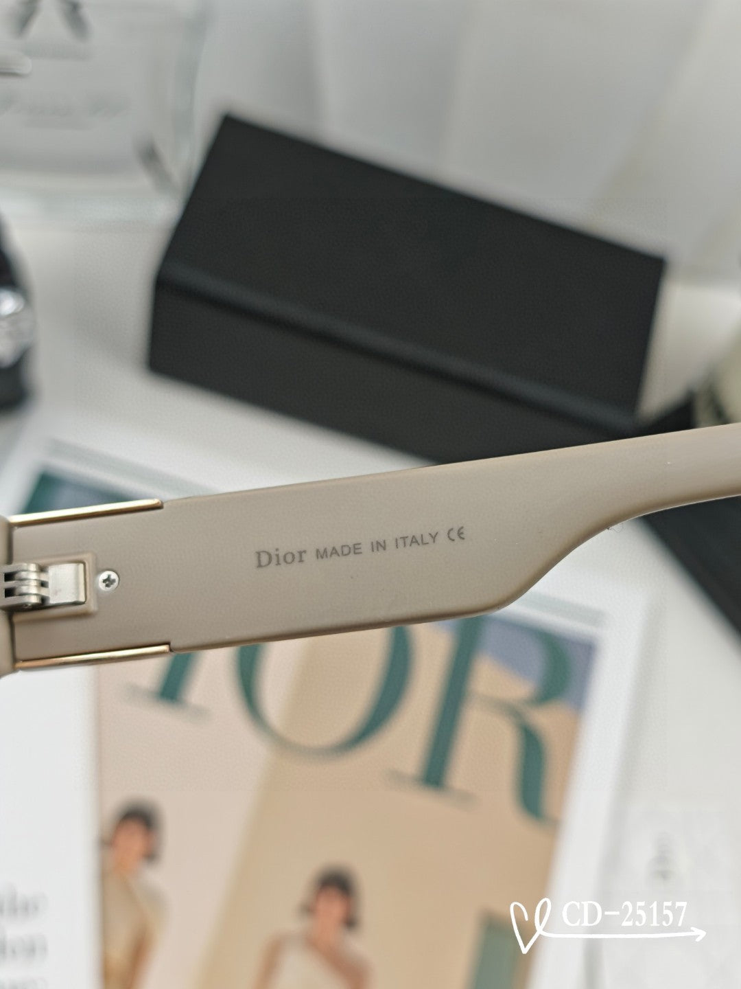 DIOR MONTAIGNE SUNGLASSES 25157 IN ACETATE