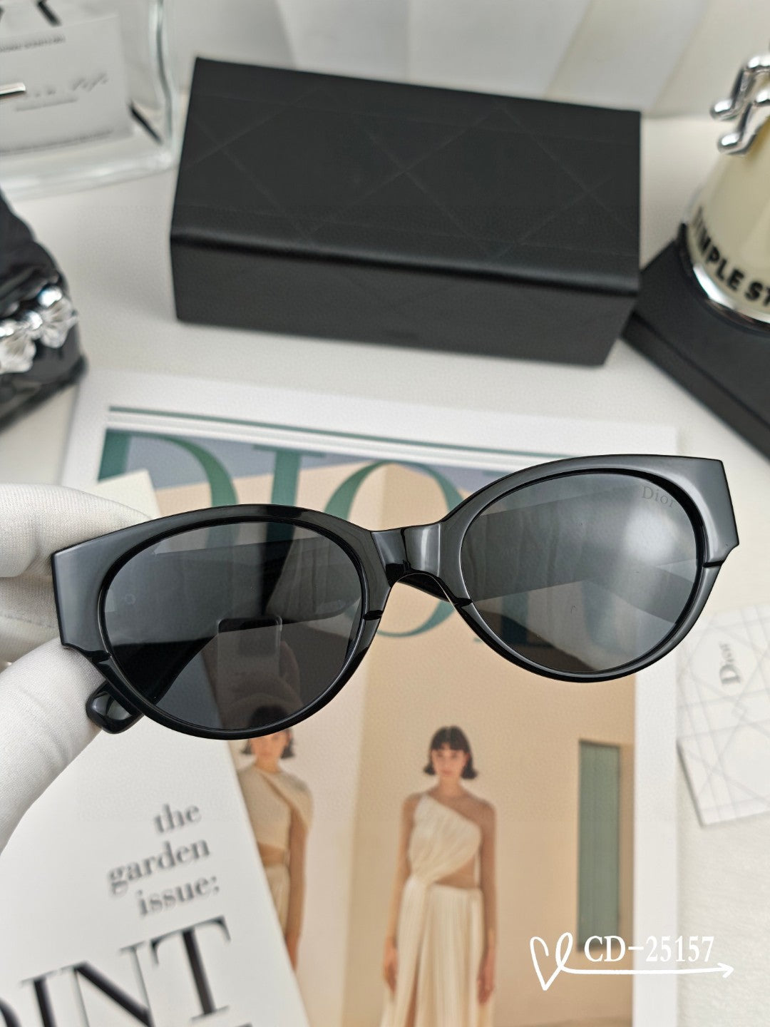 DIOR MONTAIGNE SUNGLASSES 25157 IN ACETATE