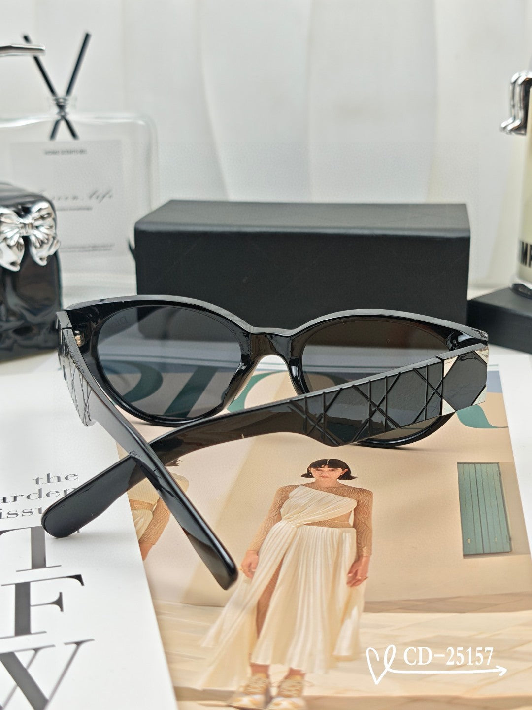 DIOR MONTAIGNE SUNGLASSES 25157 IN ACETATE