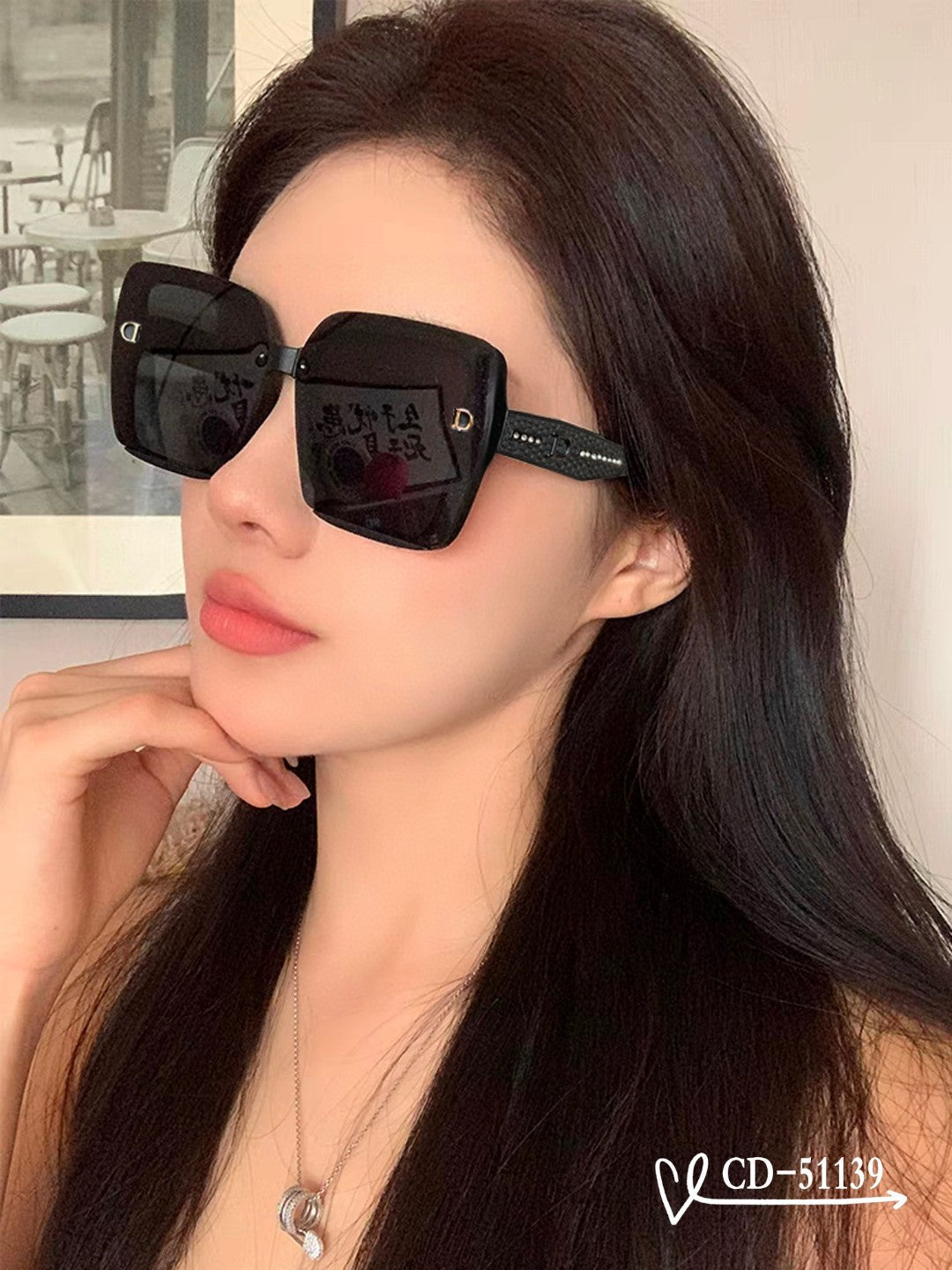 DIOR MONTAIGNE SUNGLASSES 51139 IN ACETATE
