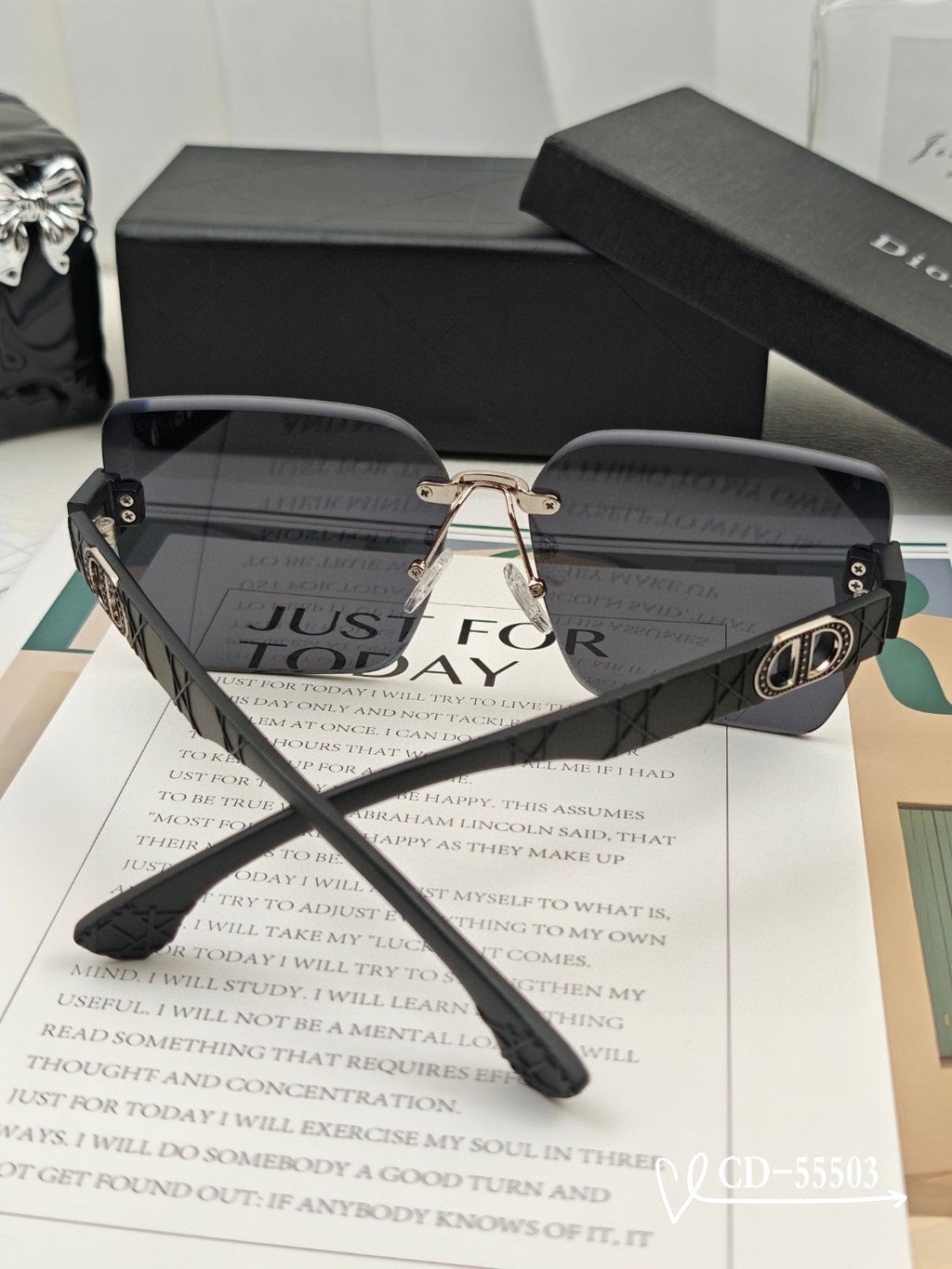 DIOR MONTAIGNE SUNGLASSES 55503 IN ACETATE