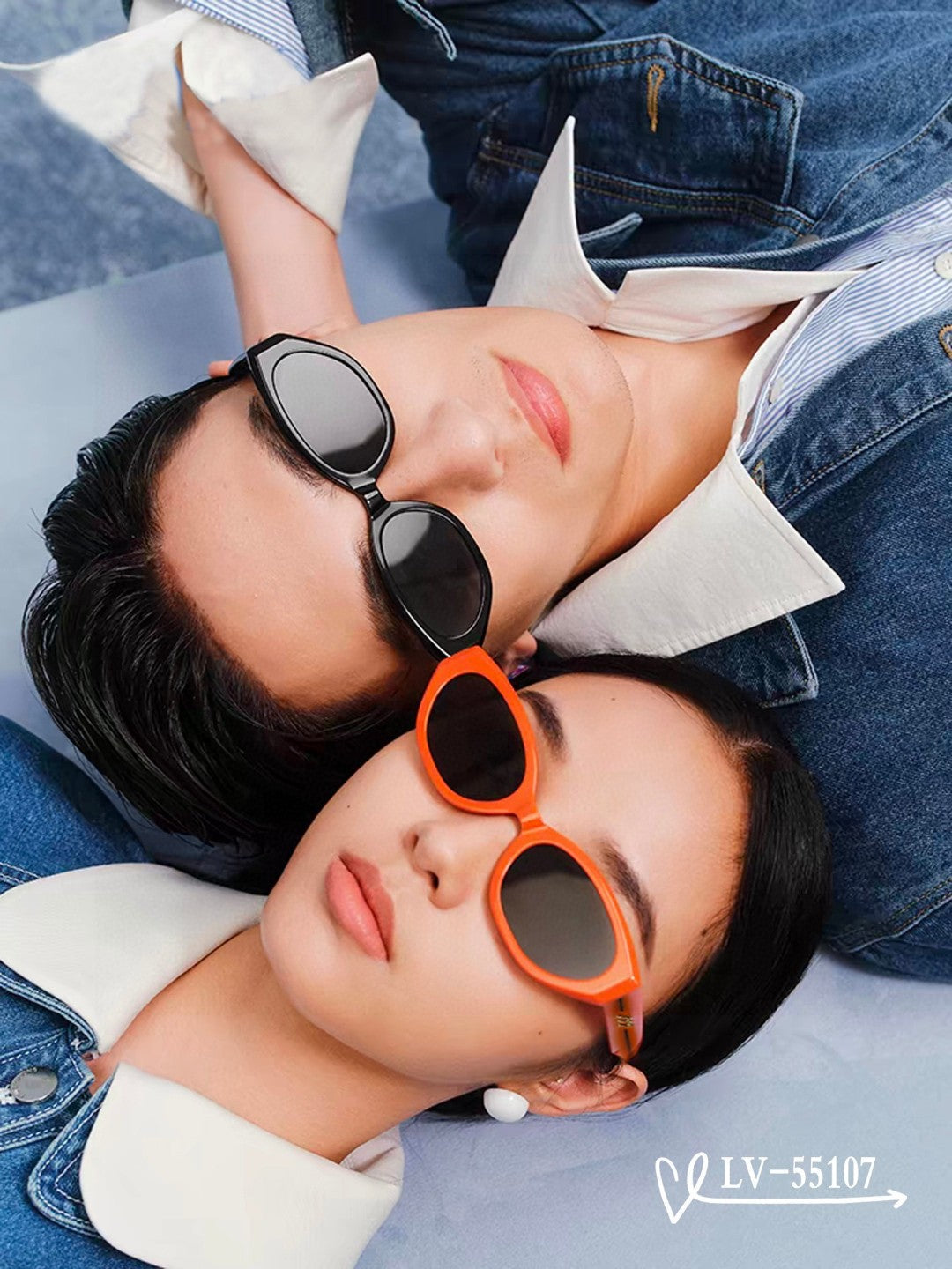 MIU MIU LOGO SUNGLASSES 55107 IN ACETATE
