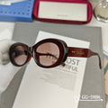 GUCCI OVAL FRAME SUNGLASSES 59886 IN ACETATE