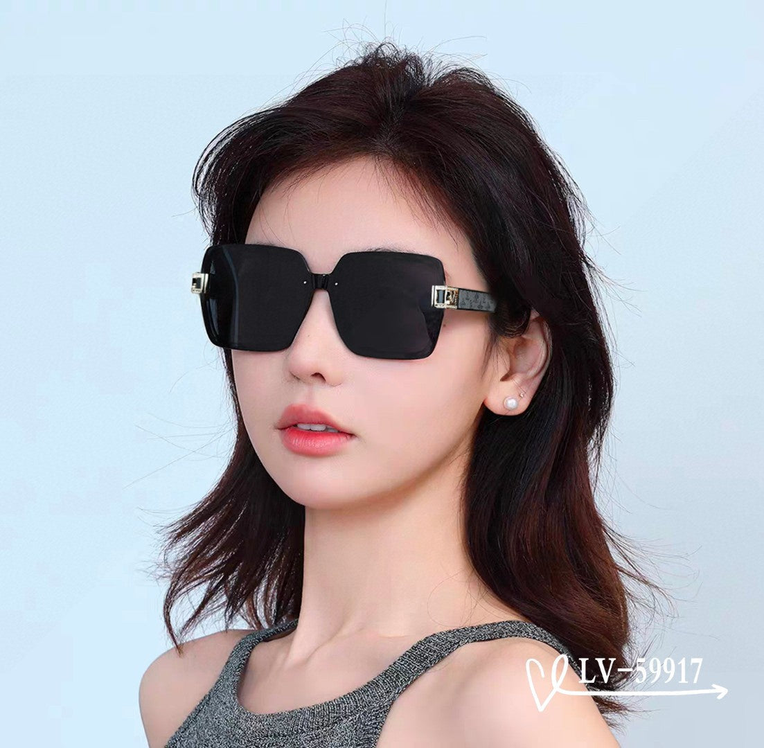 LOUIS VUITTON SQUARE SUNGLASSES 59917 IN ACETATE