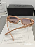 CHANEL RECTANGULAR SUNGLASSES 55149 IN ACETATE