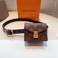 LOUIS VUITTON Lv Metis Belt Bag 30 Brown Monogram