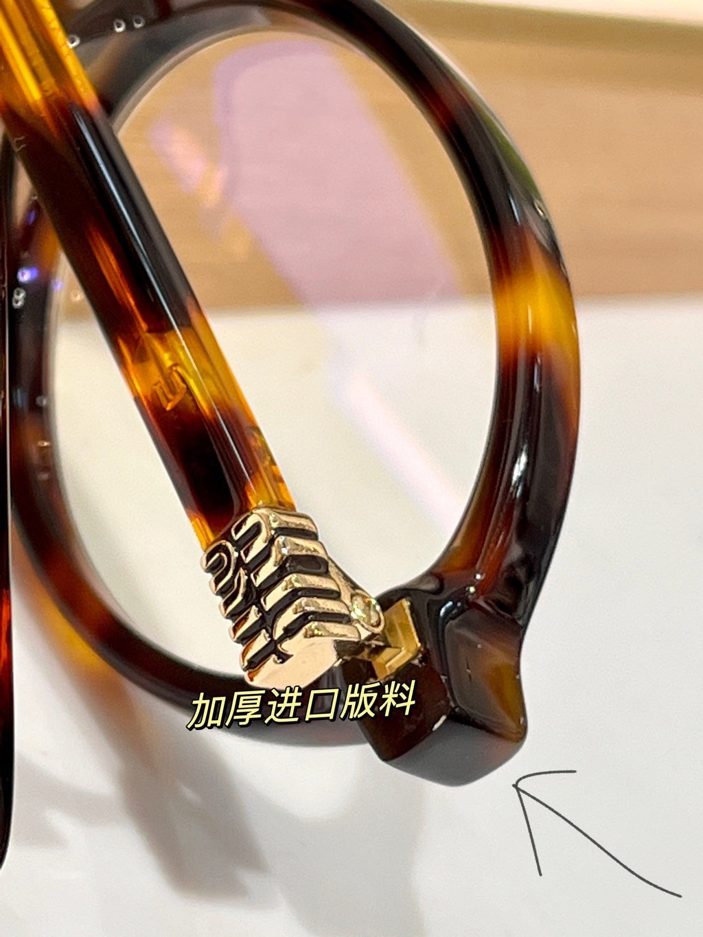 MIU MIU REGARD SUNGLASSES SMU04Z IN ACETATE