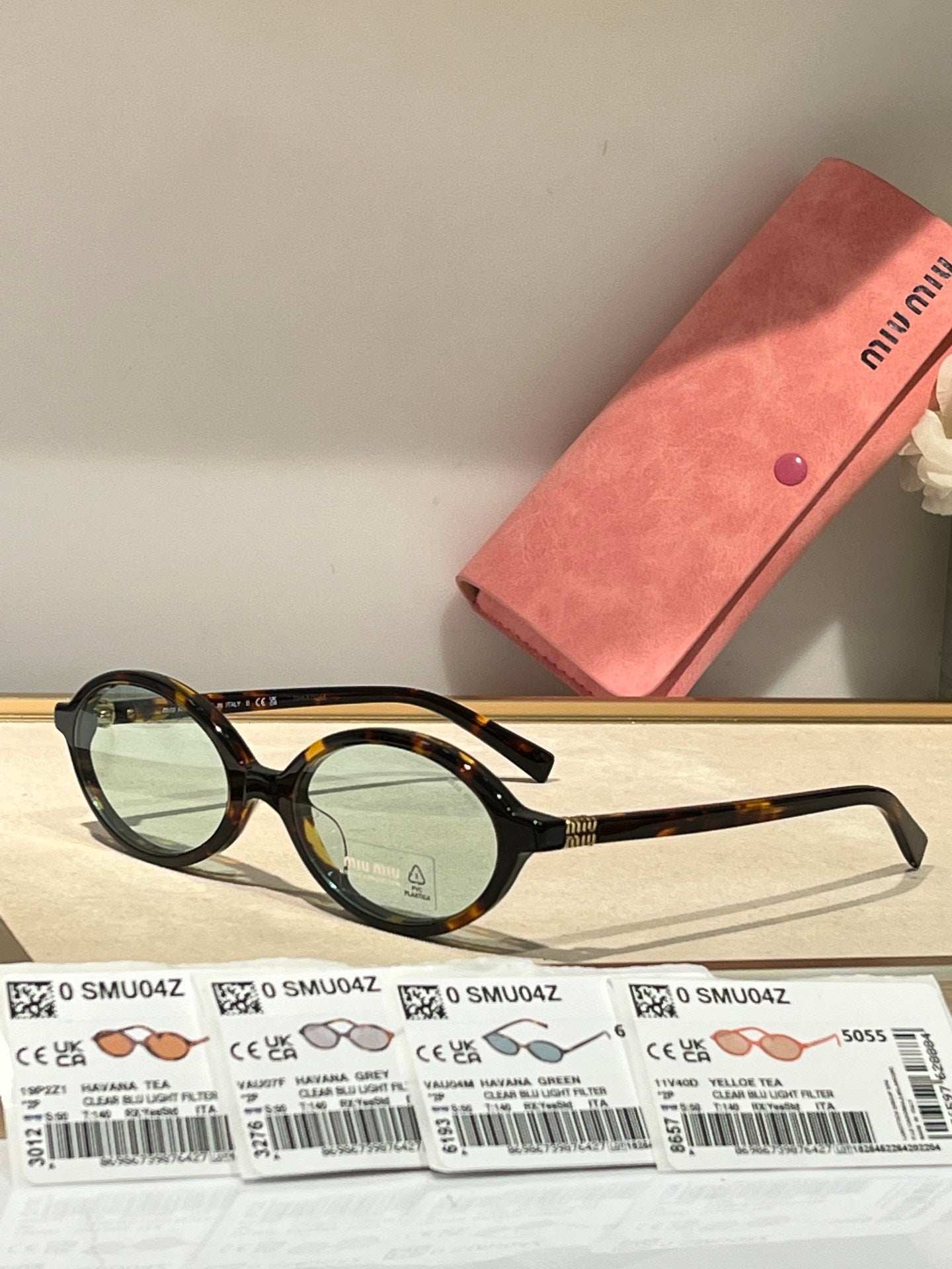MIU MIU REGARD SUNGLASSES SMU04Z IN ACETATE