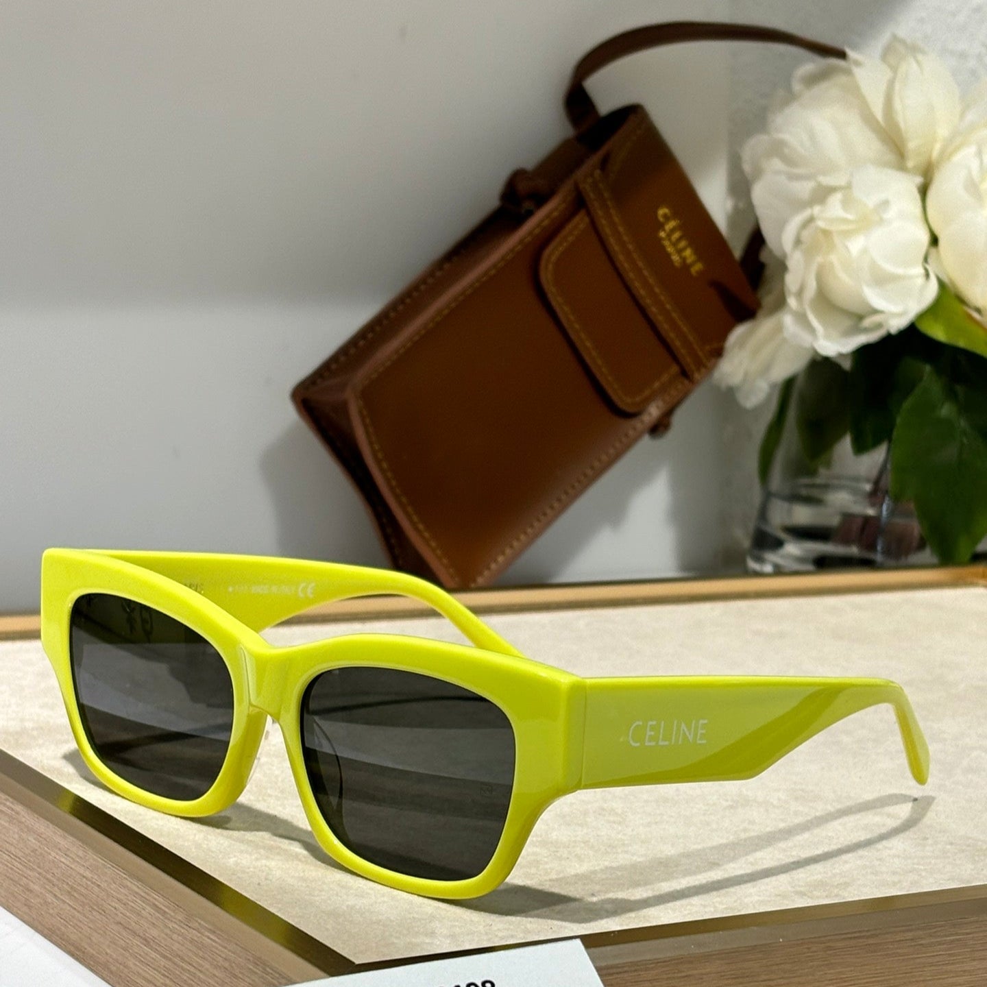 CELINE TRIOMPHE SUNGLASSES CL40197 IN PINK ACETATE