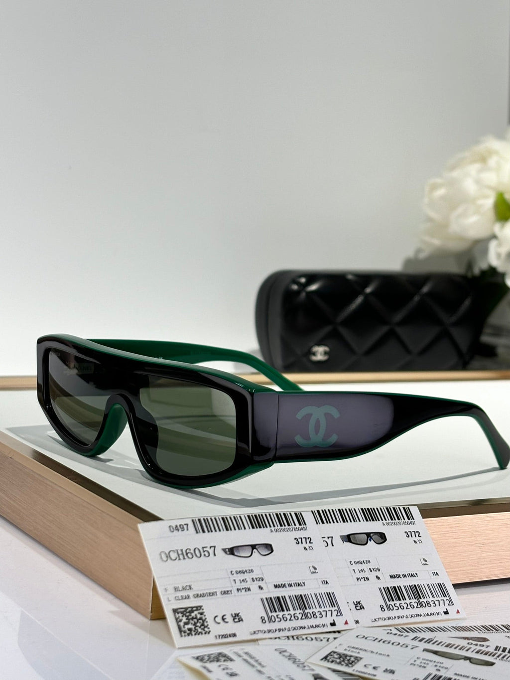 CHANEL BUTTERFLY SUNGLASSES CH6057 IN ACETATE