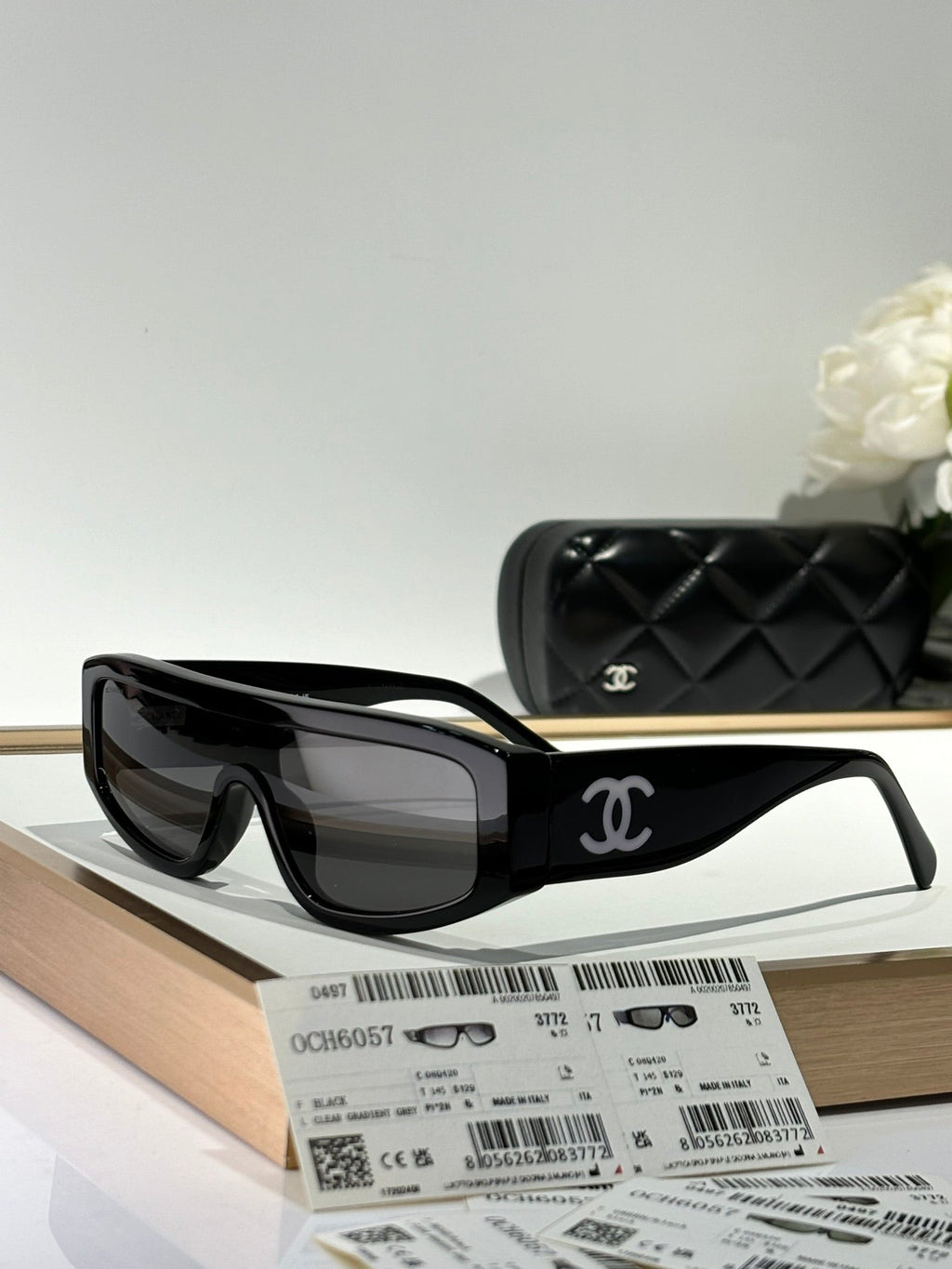 CHANEL BUTTERFLY SUNGLASSES CH6057 IN ACETATE
