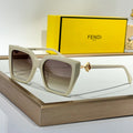 FENDI FF DIAMONDS SQUARE FRAME SUNGLASSES FE40161 IN ACETATE