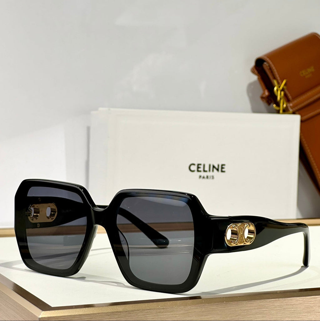 CELINE TRIOMPHE SUNGLASSES CL40251U IN ACETATE