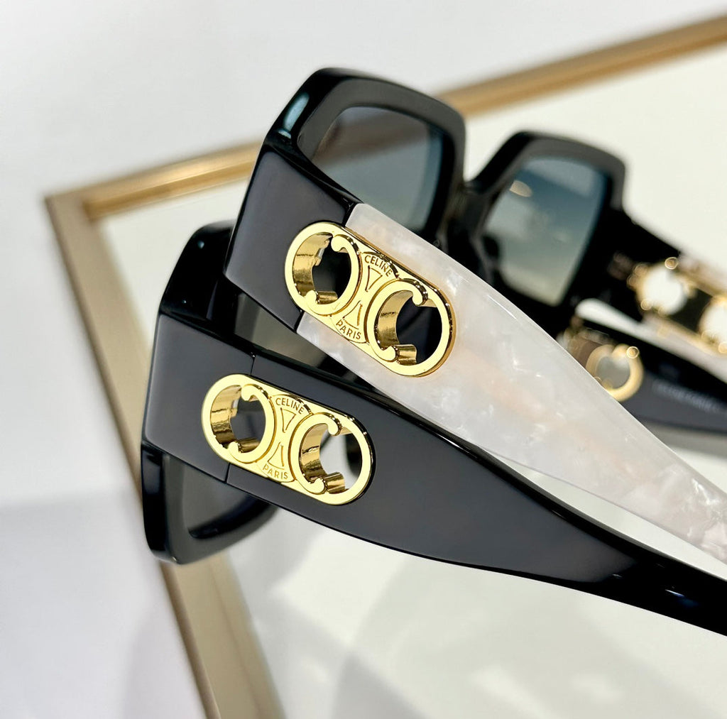 CELINE TRIOMPHE SUNGLASSES CL40251U IN ACETATE