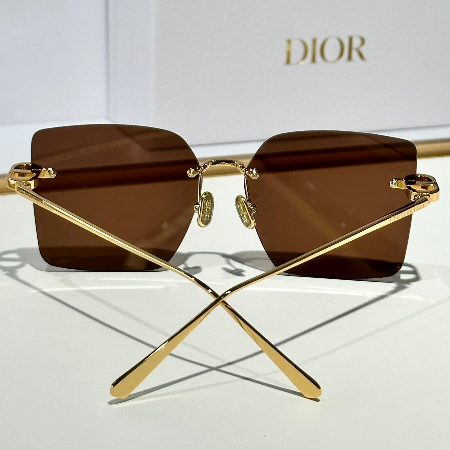 DIOR MONTAIGNE SUNGLASSES S3U IN METAL