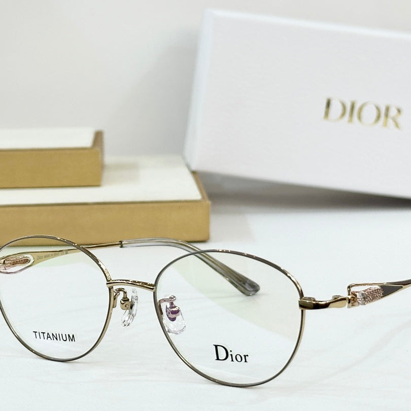 DIOR MONTAIGNE SUNGLASSES CD 0269/S IN TITANE EMBELLISHES STONES