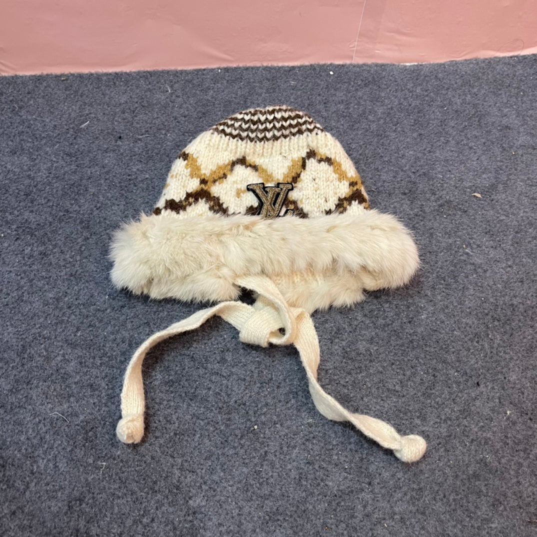 LOUIS VUITTON KNITTED WOOL HAT COLORFUL 436579