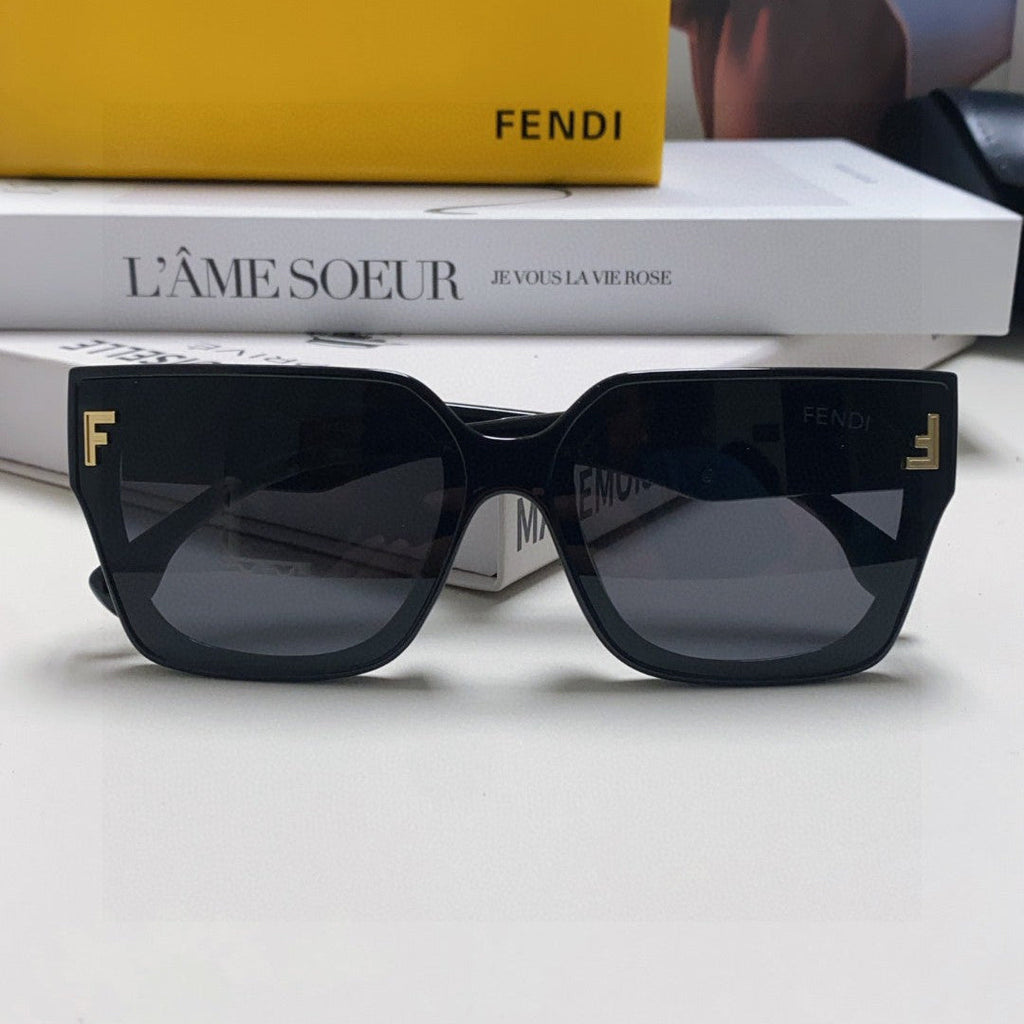 FENDI ROMA SQUARE FRAME SUNGLASSES 557153 IN ACETATE