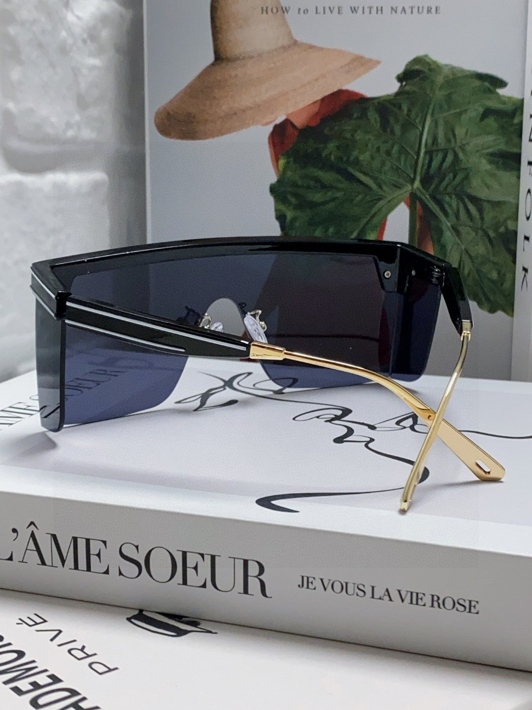 DIOR SUNGLASSES CLUB M1U 566689 IN BLACK ACETATE