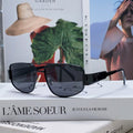 CELINE TRIOMPHE SUNGLASSES 512996 IN BLACK METAL