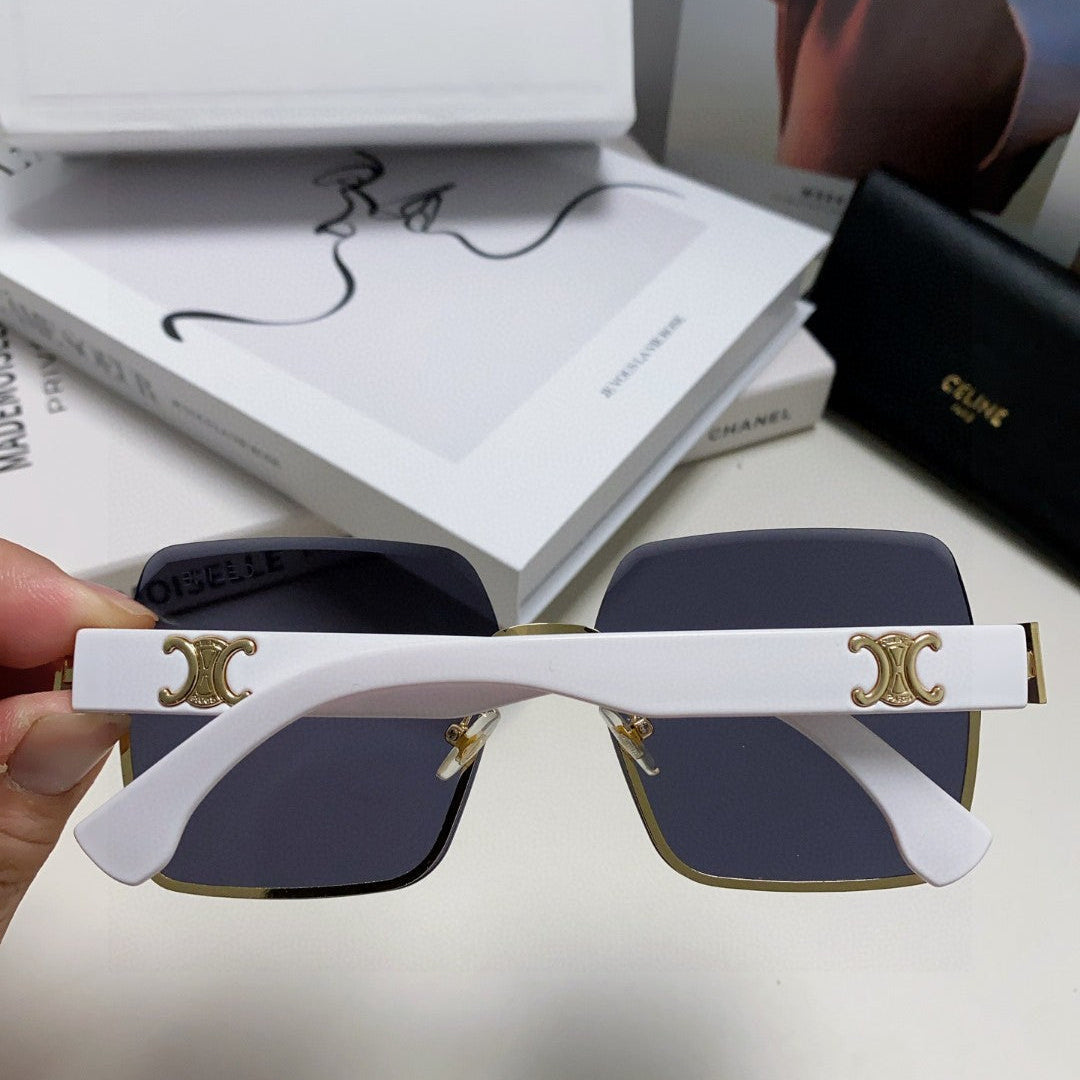 CELINE TRIOMPHE SQUARE SUNGLASSES 552780 IN ACETATE