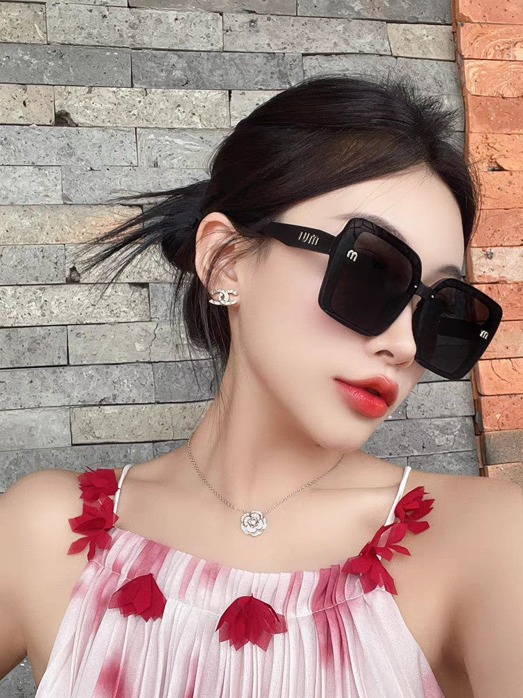 MIU MIU RUNWAY SQUARE SUNGLASSES 563199 IN ACETATE