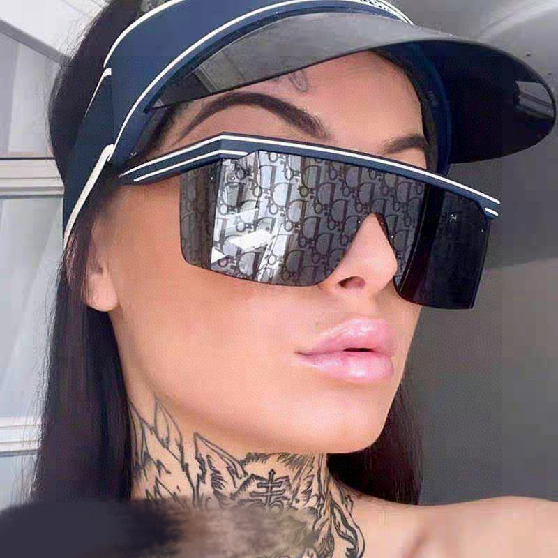 DIOR OBLIQUE SUNGLASSES CLUB M1U IN BLACK ACETATE