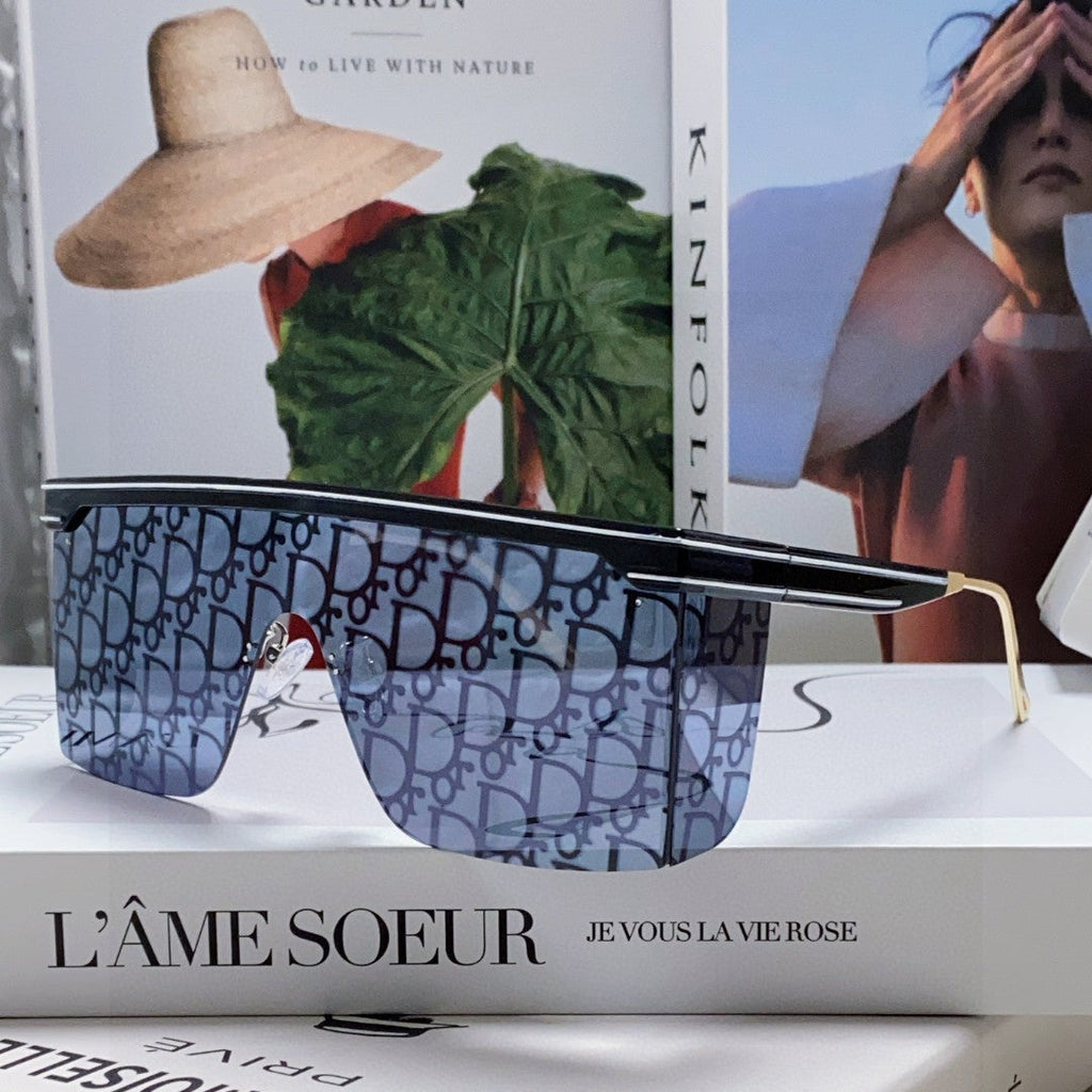 DIOR OBLIQUE SUNGLASSES CLUB M1U IN BLACK ACETATE