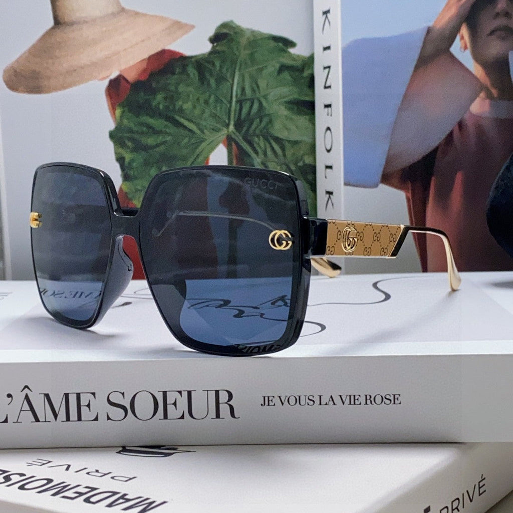 GUCCI SQUARE FRAME SUNGLASSES 567447 IN ACETATE