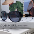 GUCCI ROUND FRAME SUNGLASSES 567450 IN ACETATE