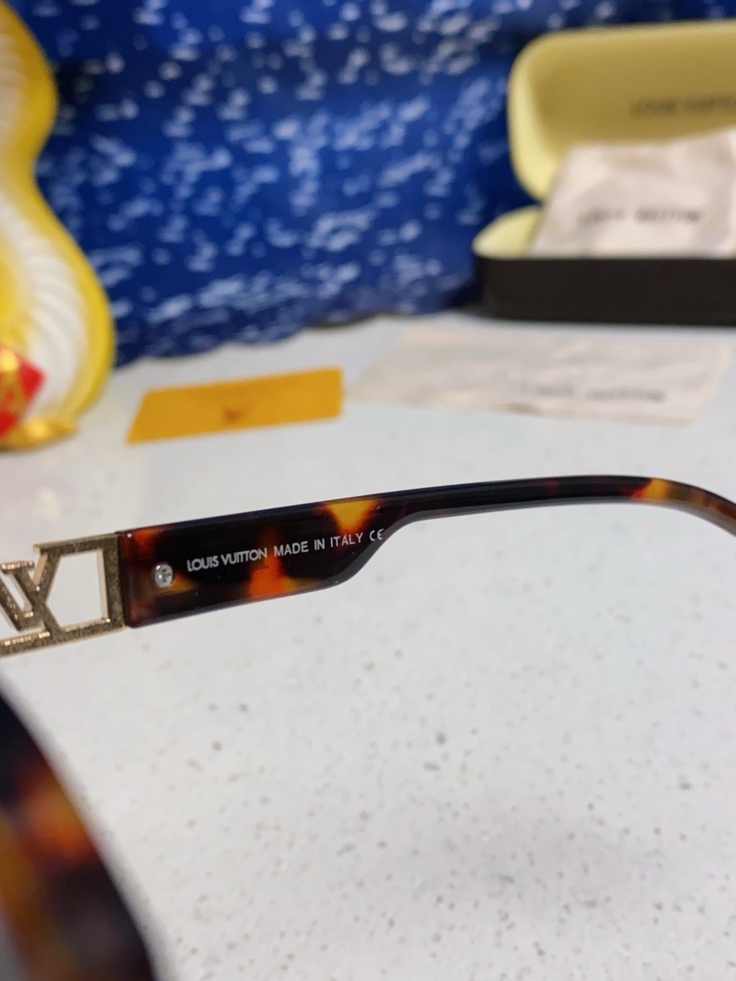 LOUIS VUITTON CAT EYE SUNGLASSES 567471 IN HAVANA ACETATE