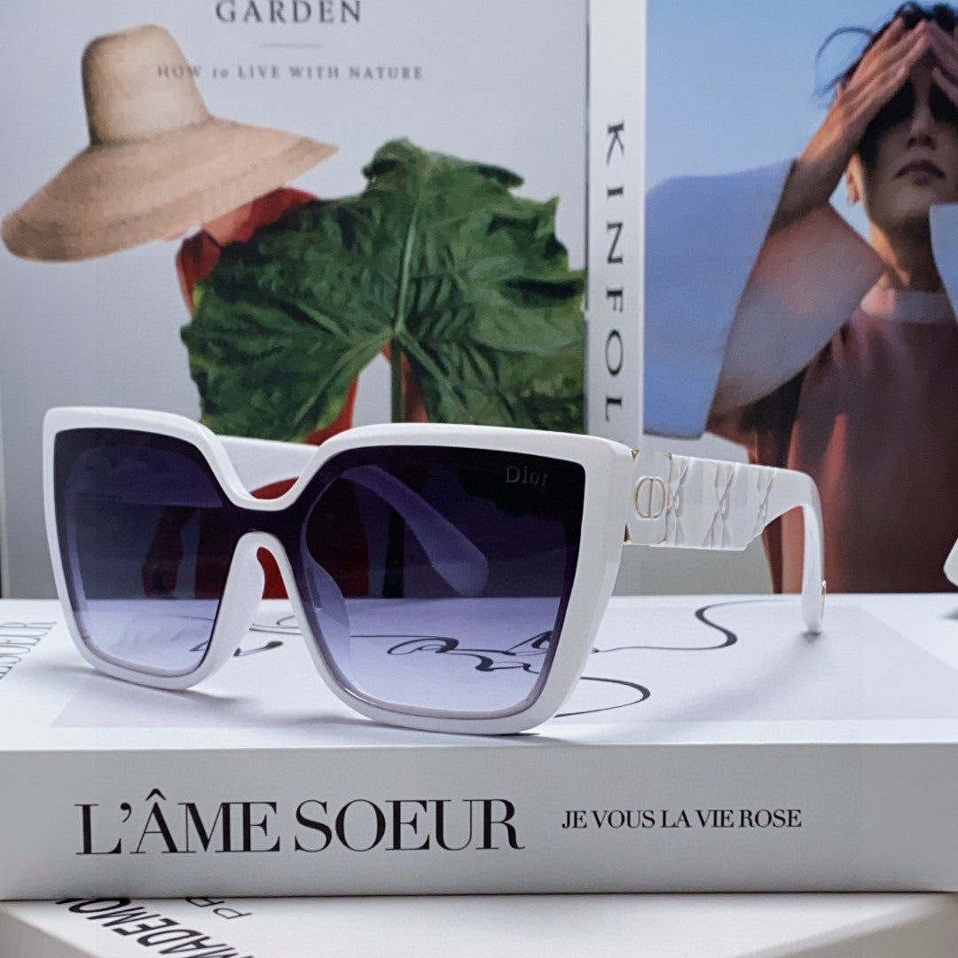 DIOR LADY 95.22 S2F SUNGLASSES 571584 IN WHITE ACETATE
