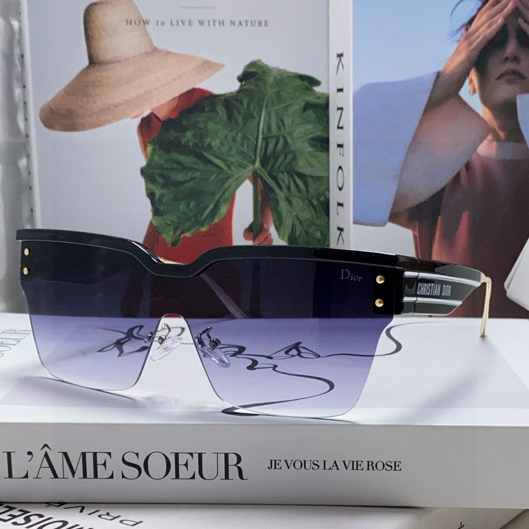 DIOR OBLIQUE SUNGLASSES 571601 IN BLACK METAL