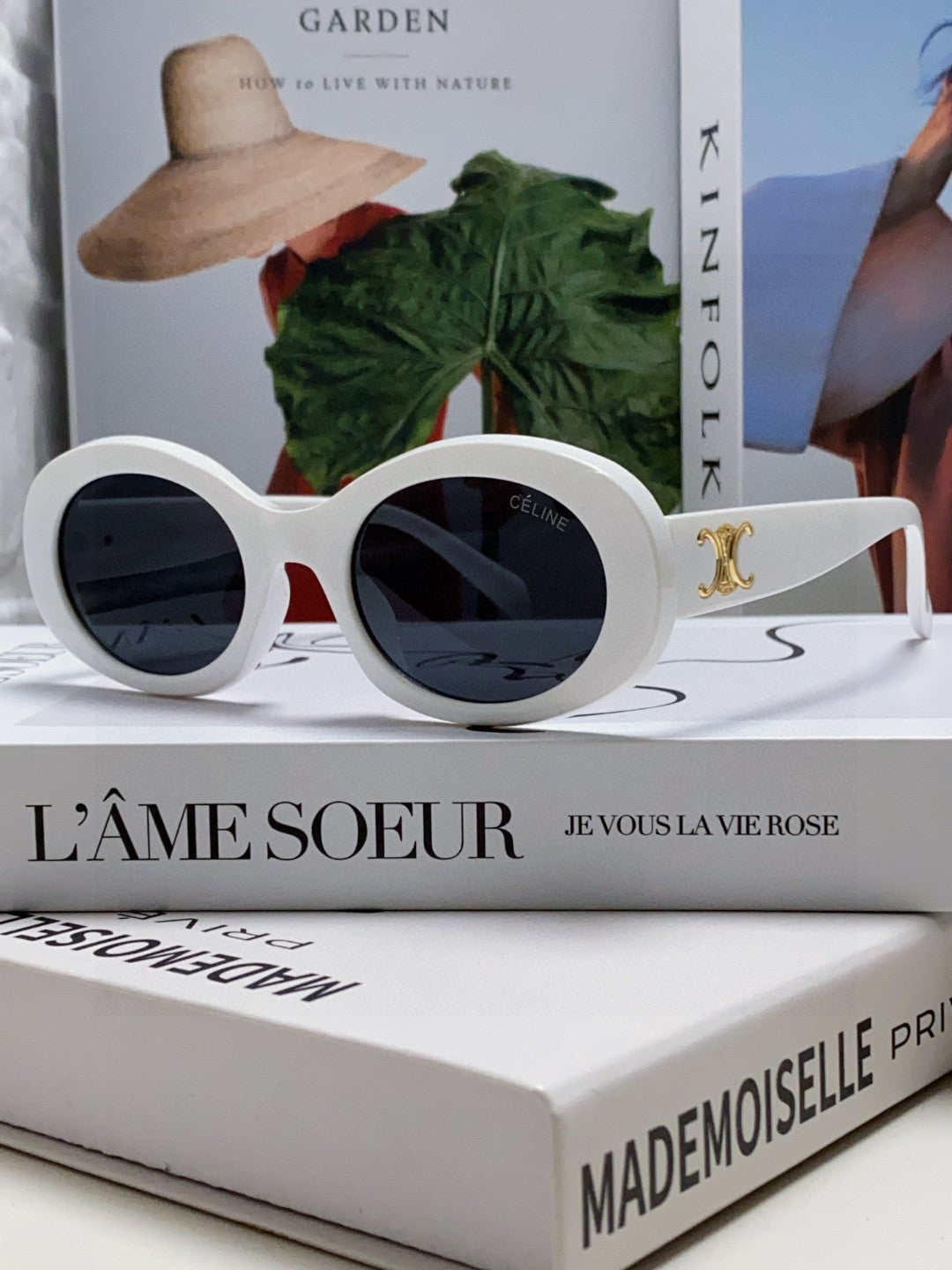 CELINE TRIOMPHE SUNGLASSES CL40194 IN ACETATE