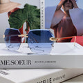 CARTIER PANTHÈRE AVIATOR FRAME SUNGLASSES 575780 IN METAL